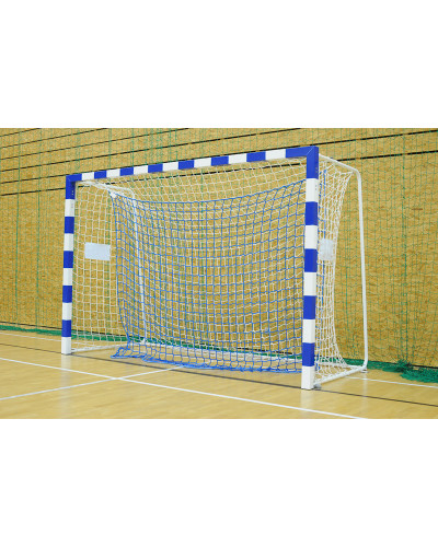 Пара легких алюмінієвих гандбольних воріт IHF, 300×200 см, відкидні тримачі сітки, аксесуари для ґрунту S04670