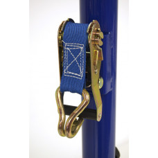 Стандартна волейбольна сітка, поліетилен Ø 2,5 мм, вузлова, трос, ПВХ стрічка S04738