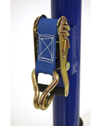 Стандартна волейбольна сітка, поліетилен Ø 2,5 мм, вузлова, трос, ПВХ стрічка S04738