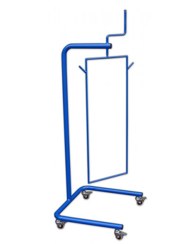 Лакований сталевий візок для волейбольних стійок до 6 штук, сіток та аксесуарів, мобільний S04766
