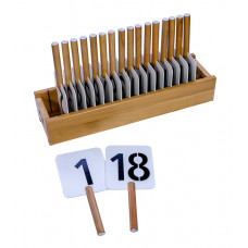 Набір дерев’яних табличок для замін 18 штук S04816