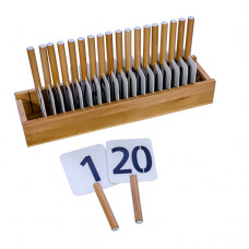 Набір дерев’яних табличок для замін 20 штук S04817