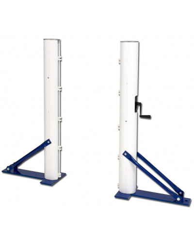 Тенісні стійки внутрішні, алюміній, пара S04854