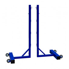 Стійки для бадмінтону, сталь, мобільні S04940