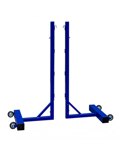 Стійки для бадмінтону, сталь, мобільні S04940