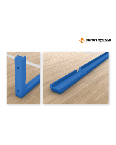 Захисна накладка для баскетбольного щита 180×105 см, інтегральний пінополіуретан, L-подібна S04223