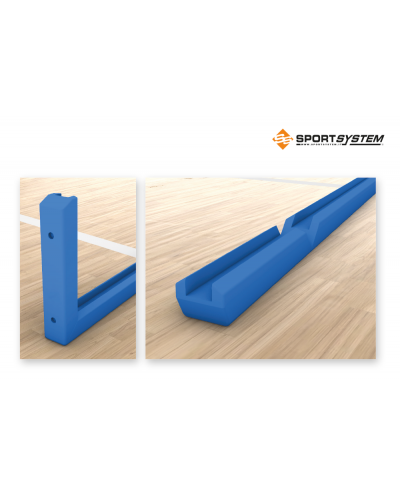 Захисна накладка для баскетбольного щита 180×105 см, інтегральний пінополіуретан, U-подібна, FIBA S04225