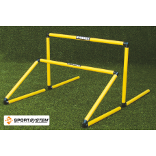 Складаний PVC бар’єр, діаметр труби 32 мм, висота 10–60 см S04521