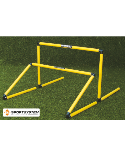 Складаний PVC бар’єр, діаметр труби 32 мм, висота 10–60 см S04521