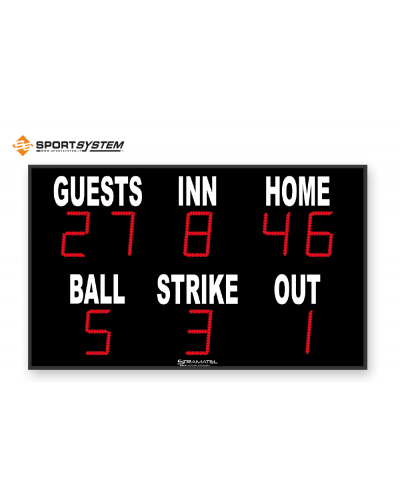 Електронне табло для бейсболу 452 FBB 190×115 см S05160