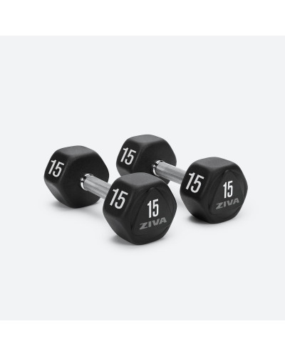 HIIT RPU HEXAGON DUMBBELL (FLORESCENT INK)