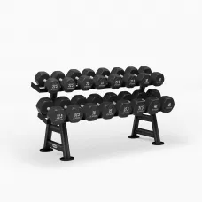 PERFORMANCE 2-TIER, 8-PAIR HEXAGON DUMBBELL RACK