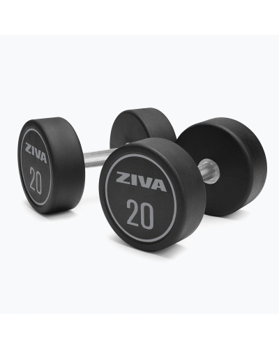 PERFORMANCE VIRGIN RUBBER DUMBBELLS