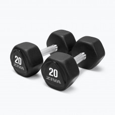 SL URETHANE HEXAGON DUMBBELLS (2.5KG INCREMENTS)