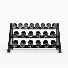 XP 10-PAIR, 3-TIER DUMBBELL RACK WITH SADDLES