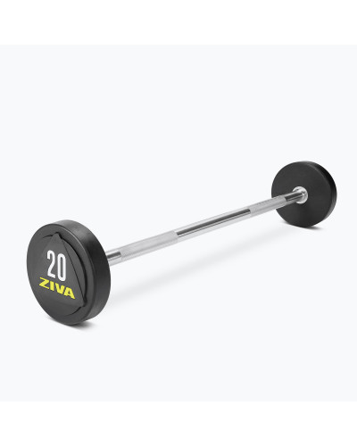 ZVO SOLID STEEL URETHANE BARBELLS