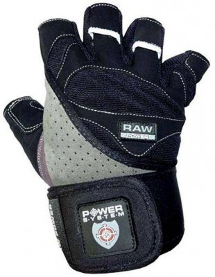 Перчатки для фитнеса Power System Raw Power BK-G