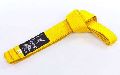 Пояс для кимоно MATSA желтый