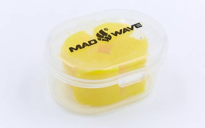 Беруши для плавания в пластиковом футляре MadWave M071401