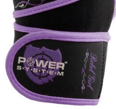 Перчатки для фитнеса Power System Rebel Girl PU