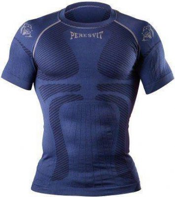 Компрессионная футболка Peresvit 3D Performance T-Shirt (темно-синяя)