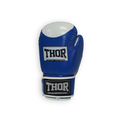 Боксерские перчатки THOR PRO KING (PU) сине-черные