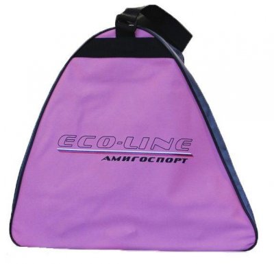 Сумка для роликовых коньков Амигоспорт Eco-line (розовая)