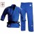 Кимоно для дзюдо Adidas Champion|| IJF синее (белые полосы)