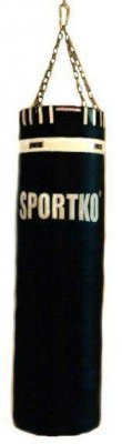 Профессиональный мешок Спортко (130*35 см, вес 60 кг, кожа 4 мм)