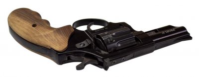 Револьвер флобера ZBROIA PROFI-3" (чёрный / дерево)