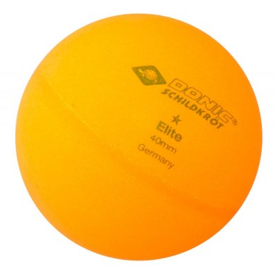 Мячи для настольного тенниса Donic Elite 1 40+ 3 pcs оранжевые