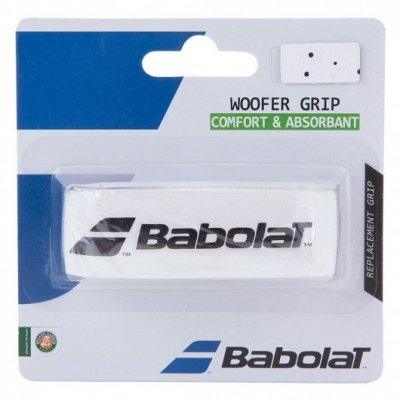 Ручка для теннисной ракетки Babolat Woofer Grip white/blue
