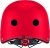 Шлем защитный детский GLOBBER, красный, с фонариком