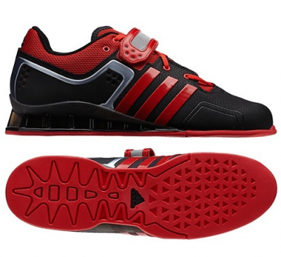 Штангетки Adidas Adipower Weightlifting красно-черные