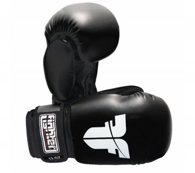 Боксерские перчатки Fighter Synthetic Basic Black
