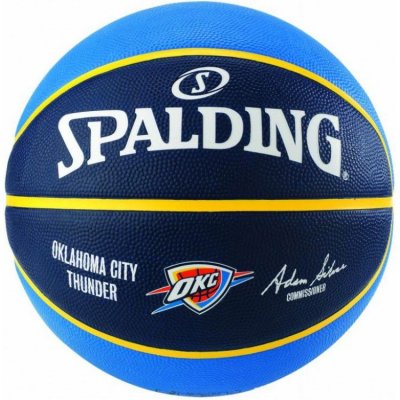 Мяч баскетбольный Spalding NBA Team Oklahoma CityI Thunder