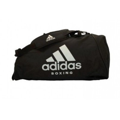Сумка-рюкзак для бокса Adidas (2 в 1) ADIACC052B черно-белая