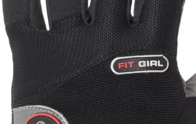 Перчатки для фитнеса Power System Fit Girl BK
