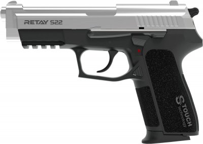 Cтартовый пистолет Retay S22, 9мм. nickel