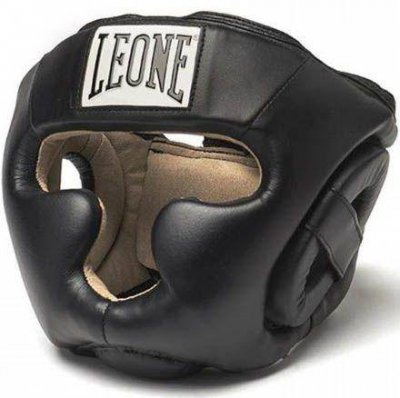 Боксерский шлем Leone Junior Black