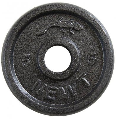 Диск стальной Newt Home 5 кг, диаметр - 30 мм