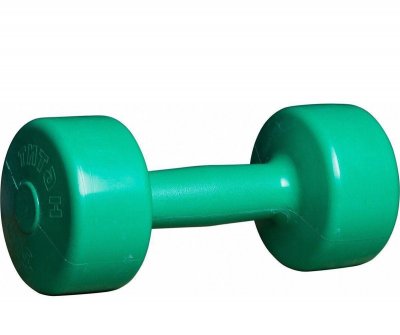 Гантели для фитнеса Титан 2x3 кг зеленые