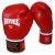 Боксерские перчатки Reyvel Pro Leather красные