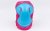 Защита детская наколенники, налокотники, перчатки HYPRO розово-голубая