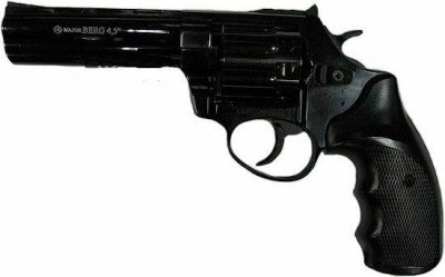 Револьвер флобера Ekol Major Berg 4,5" (черный/пластик)
