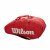 Чехол для ракеток для б/тенниса Wilson Super Tour 2 comp large red 