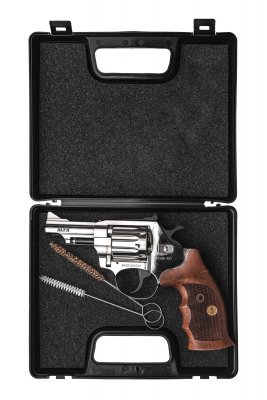 Револьвер флобера Alfa мод 431 3" (никель/дерево)