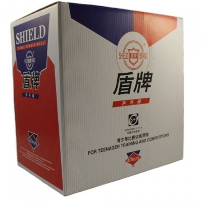 Мячи DHS Shield 40+ (144 шт)