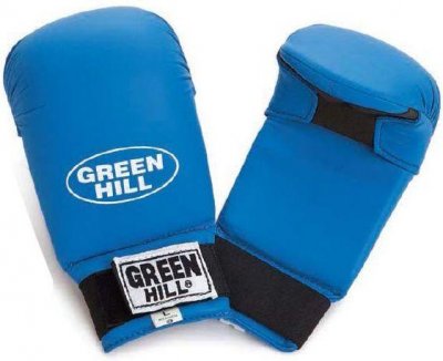 Перчатки для каратэ "COBRA" Green Hill (синие)