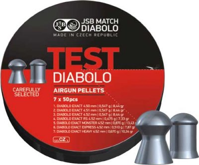 Пули JSB Diabolo Test Exact 4,5 мм